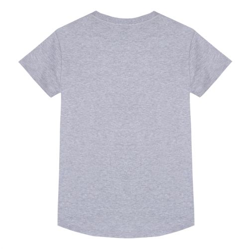 Boys Grey Marl Cosmic Logo JB S/s T Shirt 30808 by Kenzo from Hurleys