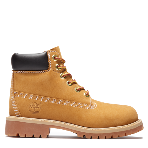 Youth Wheat Classic 6 Inch Premium Boots (12-2) 99725 by Timberland from Hurleys