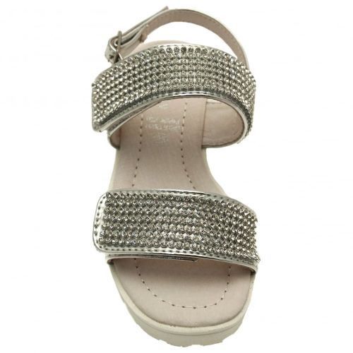 Girls Silver Splendid Sandals (28-37) 44486 by Lelli Kelly from Hurleys