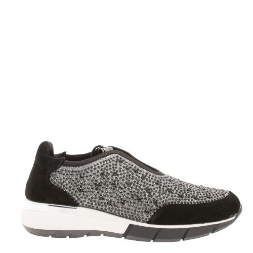 Womens Black Emina Studded Trainers 33437 by Moda In Pelle from Hurleys