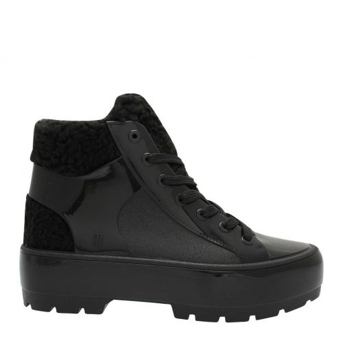 Womens Black Fluffy Sneaker Boots 91803 by Melissa from Hurleys