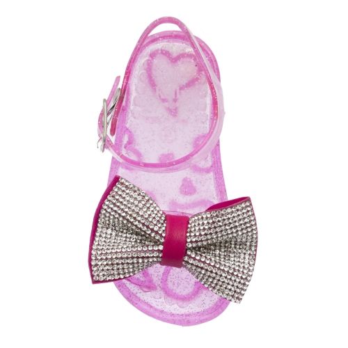 Baby Raspberry Dalia Bow Sandals (22-27) 42065 by Lelli Kelly from Hurleys