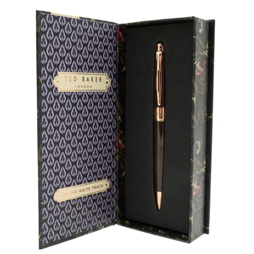 Walnut Brown Ballpoint Pen 67803 by Ted Baker from Hurleys