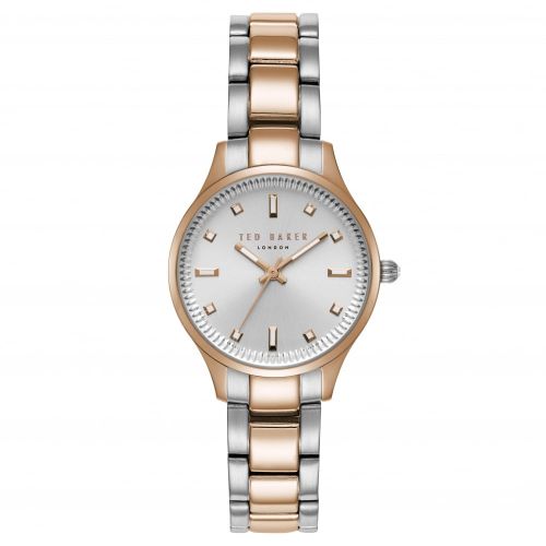 Womens Stainless Steel Two Tone Bracelet Watch 26297 by Ted Baker from Hurleys
