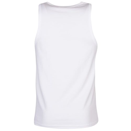 Mens White Small Logo Tank Top 20022 by Emporio Armani Bodywear from Hurleys