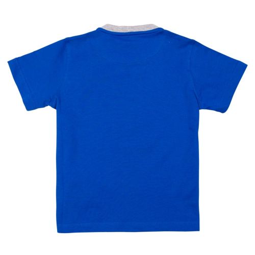 Boys Navy Chest Logo S/s T Shirt 19744 by Armani Junior from Hurleys