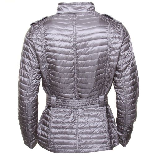 International Womens Opal Grey Leaf Spring Quilted Jacket 27292 by Barbour from Hurleys