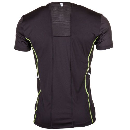 Mens Black Ventus7 Technology S/s Tee Shirt 64353 by EA7 from Hurleys