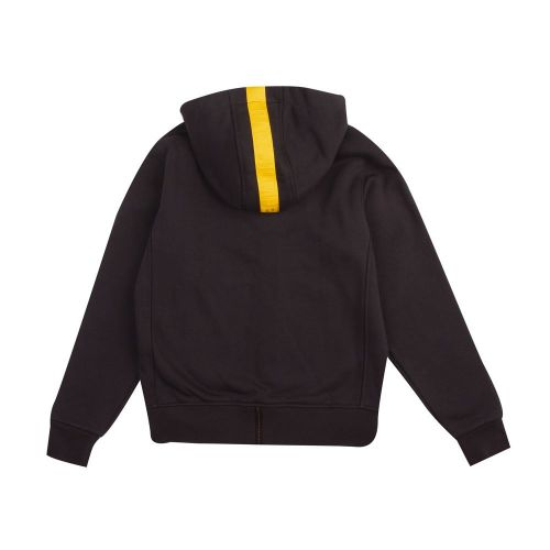 Boys Black Aldrin Full Zip Through Sweat Top 90149 by Parajumpers from Hurleys