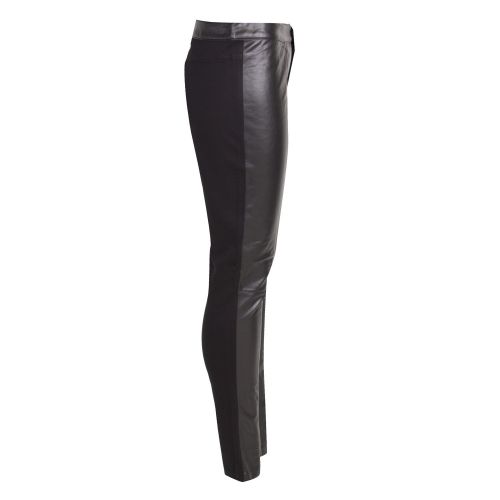 Womens Black Nell PU Trousers 30926 by Forever Unique from Hurleys