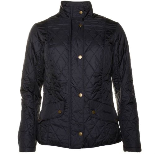 Lifestyle Womens Navy Flyweight Cavalry Quilted Jacket 60687 by Barbour from Hurleys