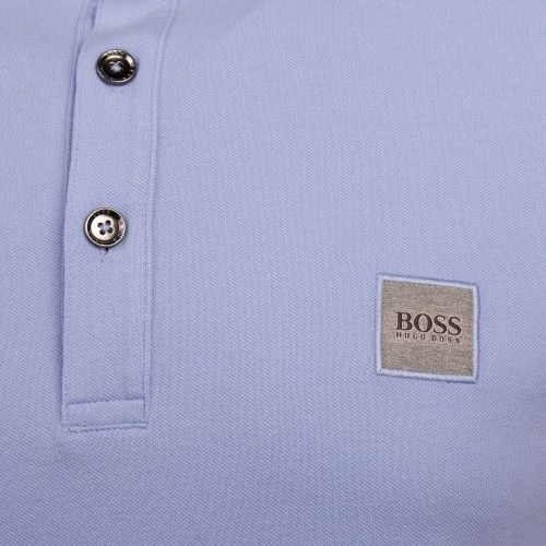 Casual Mens Blue Passenger Slim Fit S/s Polo Shirt 87953 by BOSS from Hurleys