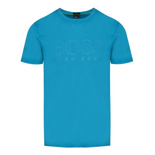 Athleisure Mens Dark Blue Teebo_N Tonal Logo S/s T Shirt 44809 by BOSS from Hurleys