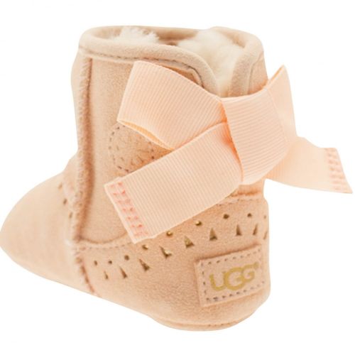 Infant Baby Pink Jesse II Sunshine Perf Booties 17713 by UGG from Hurleys
