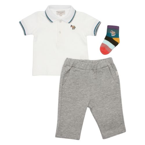 Baby White Toti Outfit Gift Set 45949 by Paul Smith Junior from Hurleys
