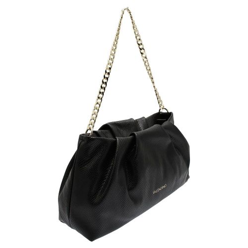 Womens Black Poplar Slouchy Clutch Bag 91647 by Valentino from Hurleys