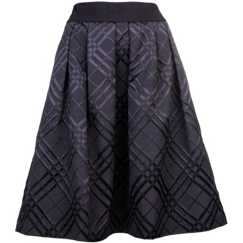 Womens Black Mansii Check Bow Detail Full Skirt 62114 by Ted Baker from Hurleys
