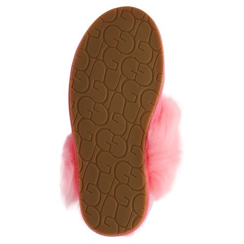 Womens Pink Rose Scuff Sis Slippers 94993 by UGG from Hurleys