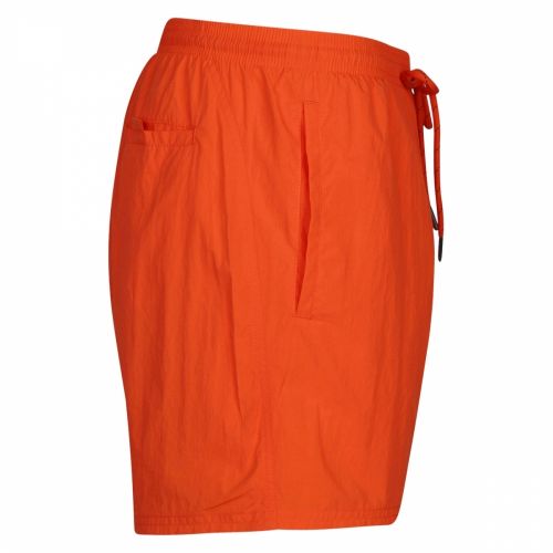 Mens Bright Orange Octopus Side Logo Swim Shorts 37705 by BOSS from Hurleys