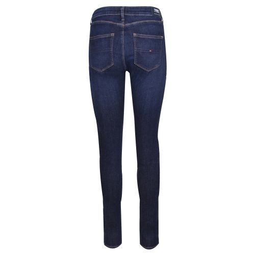 Womens Island Dark Blue High Rise Skinny TJ 2008 39198 by Tommy Jeans from Hurleys