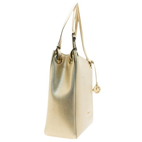 Womens Gold Walsh Shoulder Tote Bag 8889 by Michael Kors from Hurleys