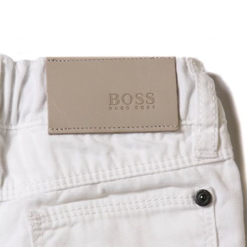 Baby White Branded Pants 37462 by BOSS from Hurleys