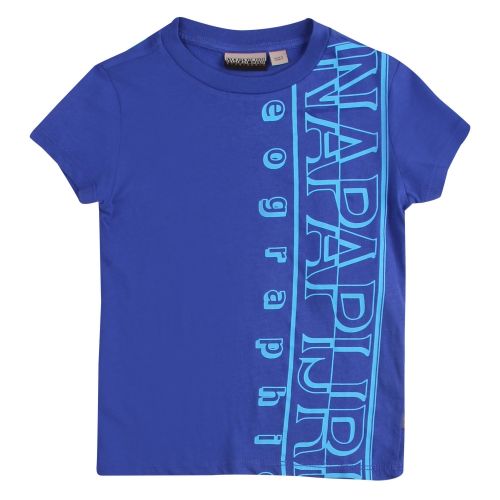 Boys Ultramarine Seri S/s T Shirt 58714 by Napapijri from Hurleys