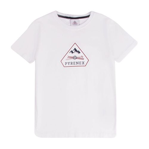 Boys White Karel 2 S/s T Shirt 95498 by Pyrenex from Hurleys