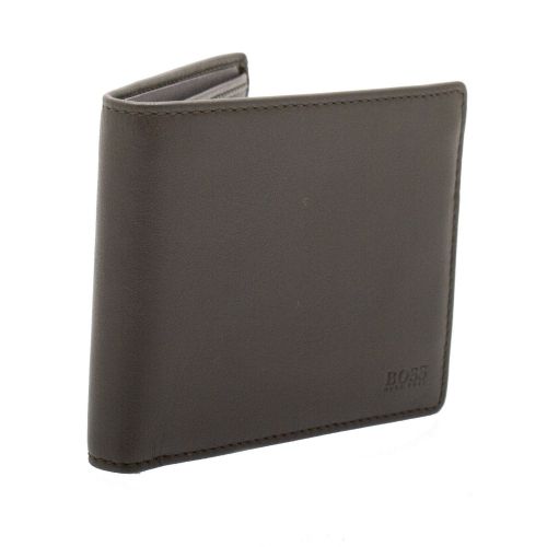 Mens Dark Brown Majestic S_8 CC Wallet 57093 by BOSS from Hurleys