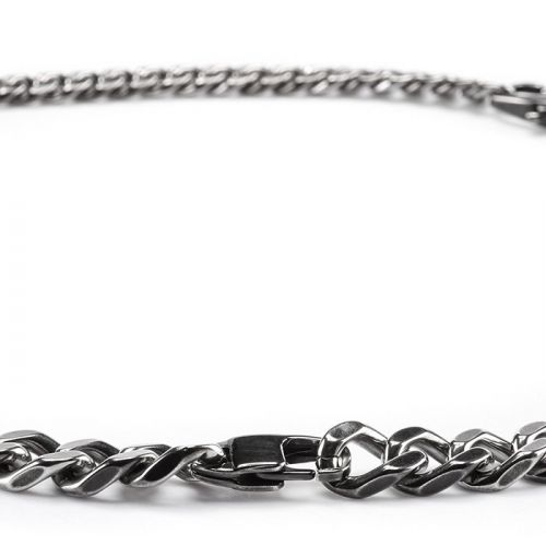 Mens Silver E-Functional Necklace 96791 by HUGO from Hurleys