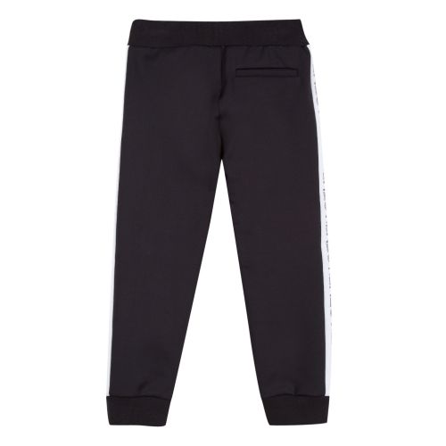 Boys Black Logo Tape Tracksuit 30797 by Kenzo from Hurleys