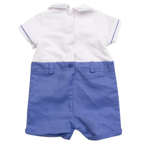 Baby Riviera Blue Polo Shirt & Shorts Set 22508 by Mayoral from Hurleys