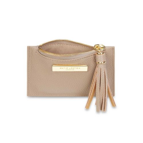 Womens Taupe Sophia Tassel Card Holder 80641 by Katie Loxton from Hurleys