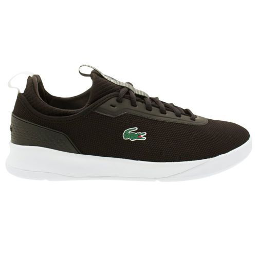 Mens BLack & White LT Spirit 2.0 Trainers 14339 by Lacoste from Hurleys