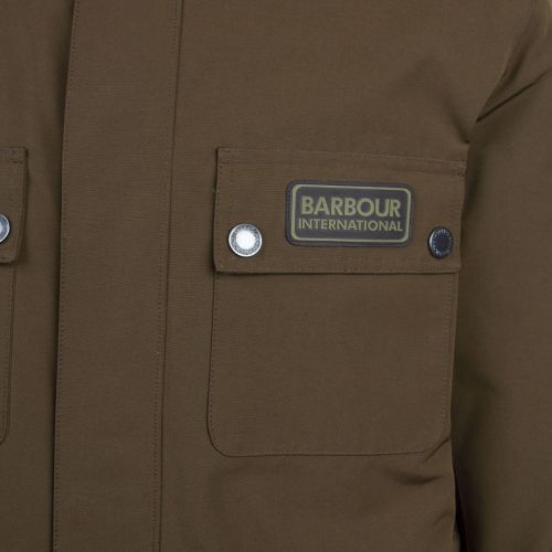 Mens Olive Endo Waterproof Breathable Coat 79576 by Barbour International from Hurleys