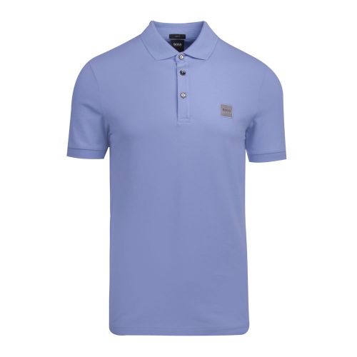 Casual Mens Blue Passenger Slim Fit S/s Polo Shirt 87952 by BOSS from Hurleys