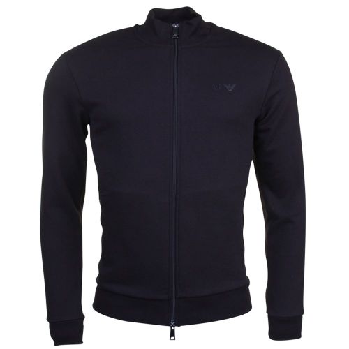 Mens Black Full Zip Sweat Top 69628 by Armani Jeans from Hurleys