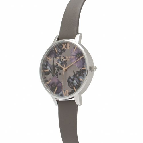 Womens London Grey Rose Gold & Silver Twilight Watch 33893 by Olivia Burton from Hurleys