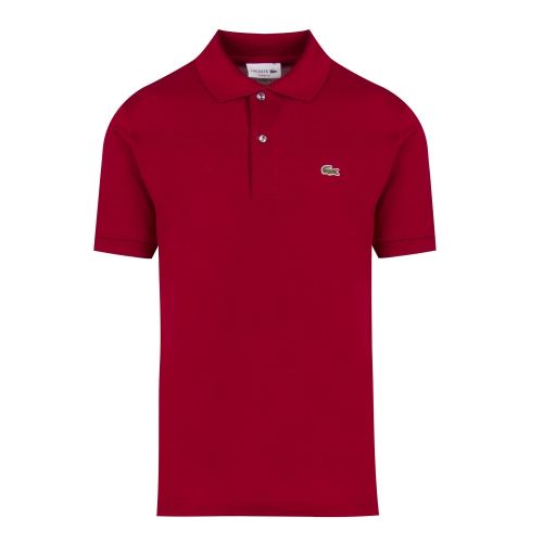 Mens Bordeaux Classic S/s Polo Shirt 48764 by Lacoste from Hurleys
