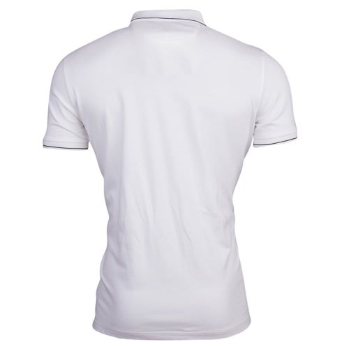 Mens Bright White Abington Regular Fit S/s Polo Shirt 15558 by Henri Lloyd from Hurleys