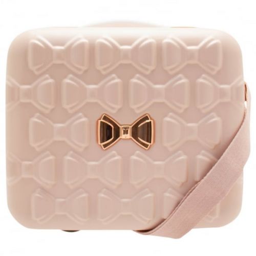 Womens Pink Moulded Bow Vanity Case 18106 by Ted Baker from Hurleys