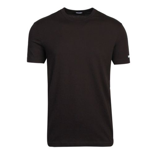 Mens Black Oh Canada Logo S/s T Shirt 93835 by Dsquared2 from Hurleys