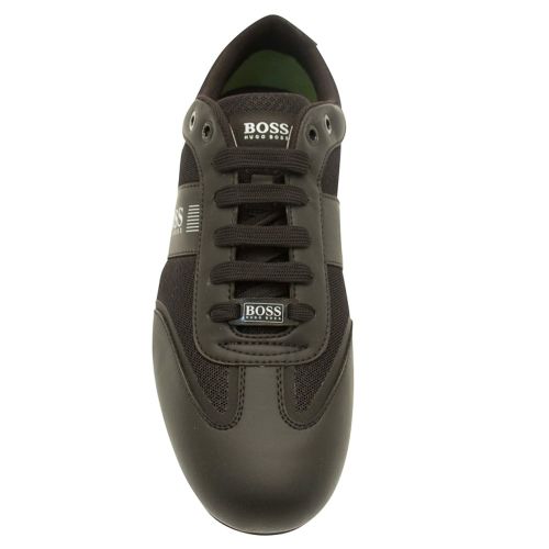 Green Mens Black Lighter_Lowp Trainers 9603 by BOSS from Hurleys