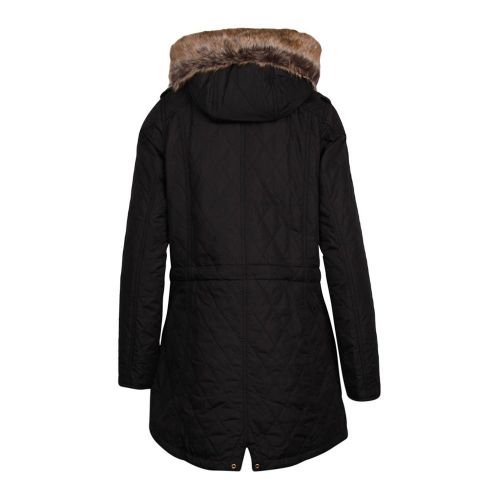 Womens Black Enduro Quilted Jacket 92443 by Barbour International from Hurleys