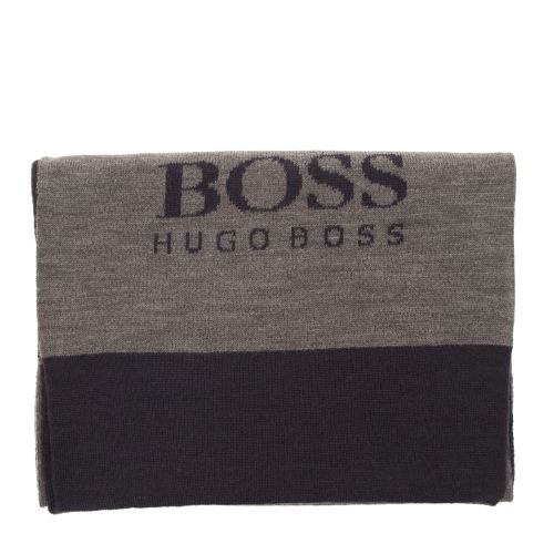 Athleisure Mens Navy Scarf-Ciny Knitted Scarf 31987 by BOSS from Hurleys
