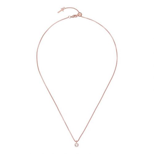 Ted Baker Necklace Womens Rose Gold/Crystal Sininaa Crystal Pendant 