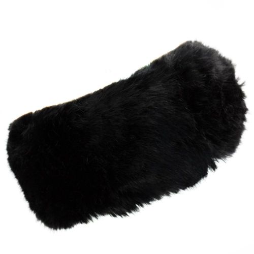Womens Black Willa Faux Fur Headband 63288 by Ted Baker from Hurleys