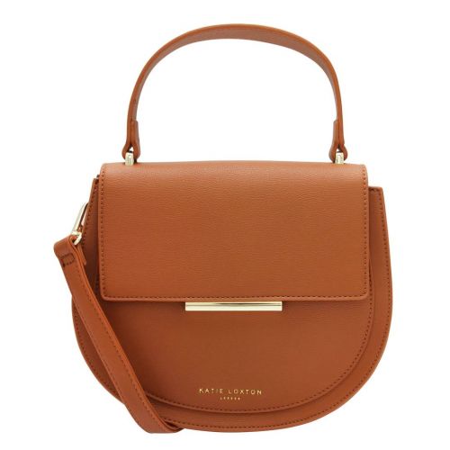 Womens Cognac Alyce Saddle Crossbody Bag 85314 by Katie Loxton from Hurleys