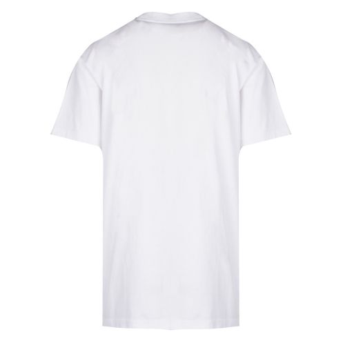 Anglomania Womens White Boxy Arm & Cutlass Logo S/s T Shirt 36348 by Vivienne Westwood from Hurleys