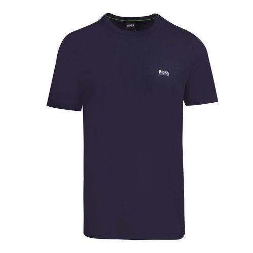 Athleisure Mens Navy Tee Small Logo S/s T Shirt 83381 by BOSS from Hurleys